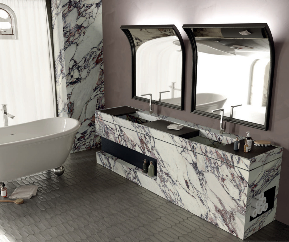 Using Quartz Slabs In The Bath For Shower Walls, Seating and Floors —  Stonelink Marble & Granite